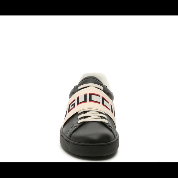 Brand NEW Gucci Black Ace Crt Sneaker - Picture 4 of 15